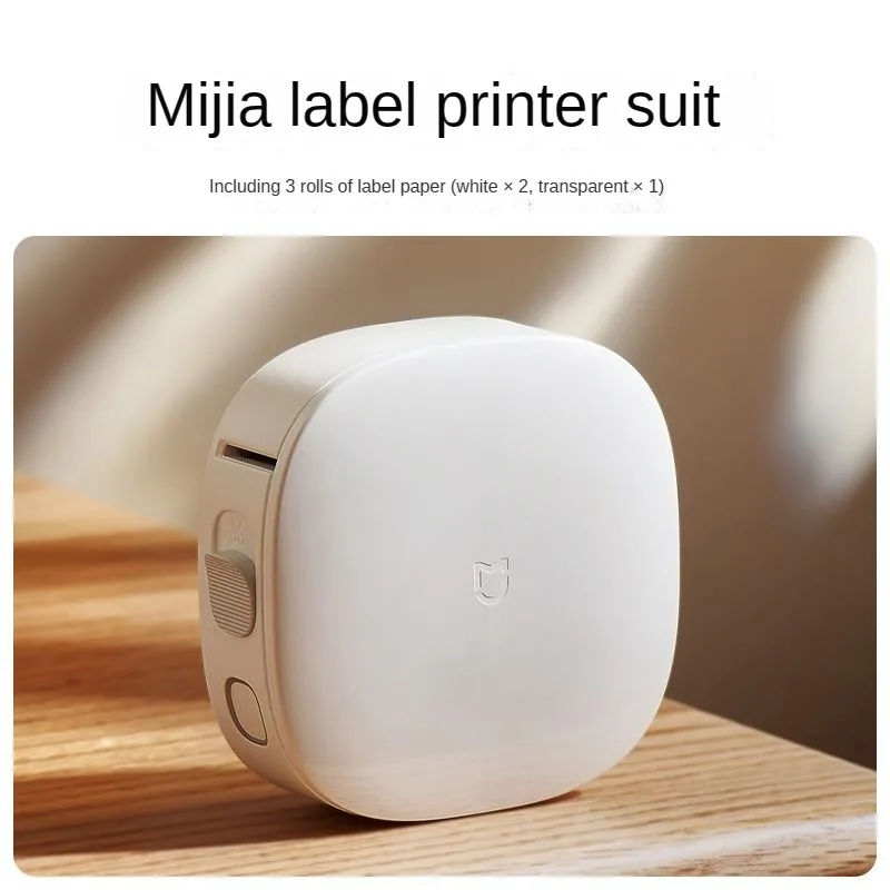 Xiaomi Mijia Smart Label Maker Machine Mini Pocket Thermal Wireless Label Printer All in One DIY for Mihome APP Date Reminder