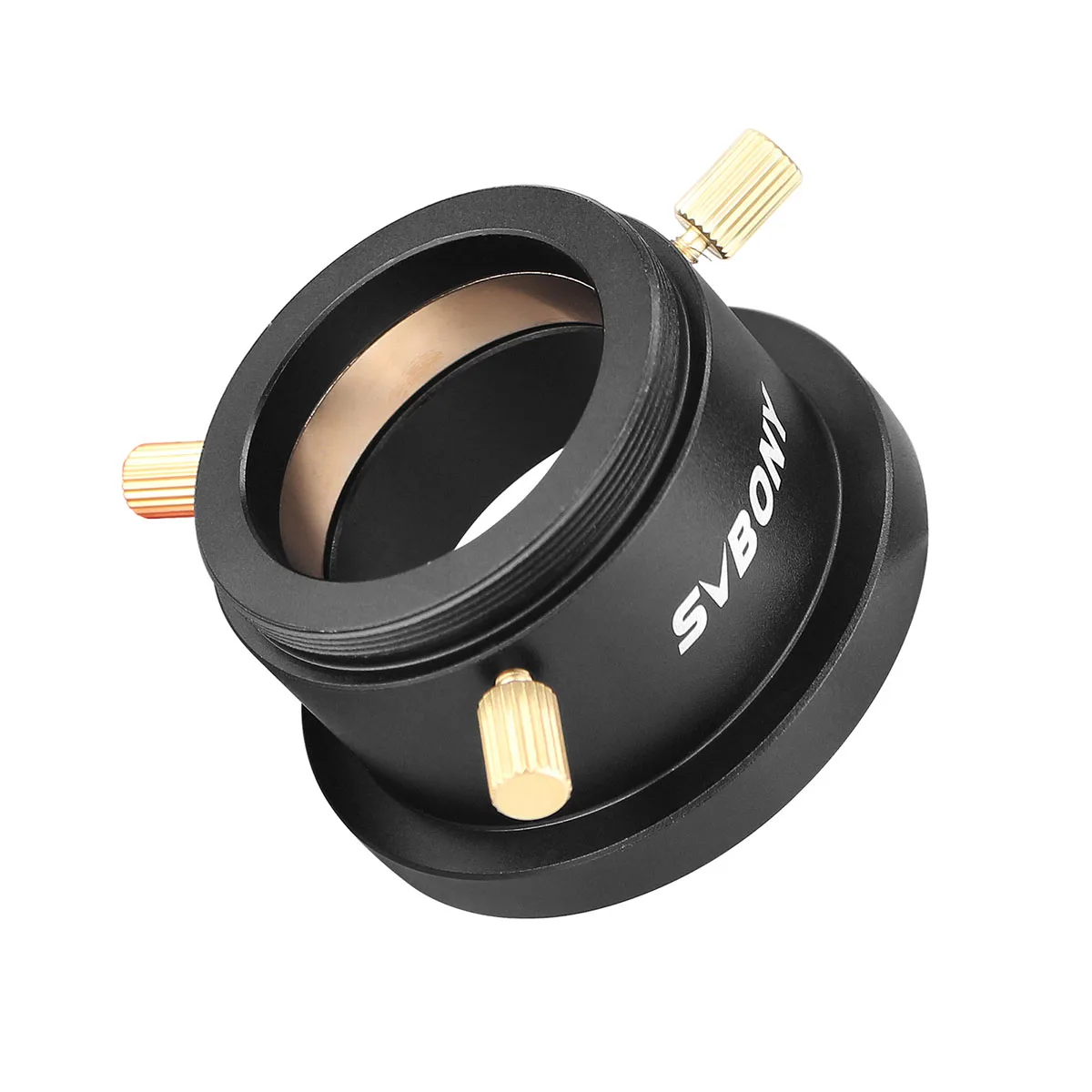 SVBONY SA404 M48 Female to M42 Male Adapter with 1.25\'\' Interface for SV41 Mak Spotting Scope Camera Adapter Rings for Observing