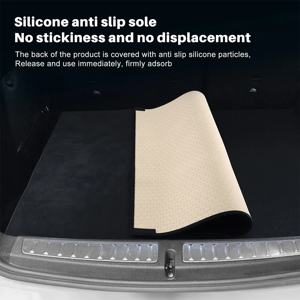 

Фланелевая накладка на задний багажник для BMW F40 серии 1 2020 2021 2022 2023, аксессуары, антигрязный коврик для багажника, декоративная наклейка