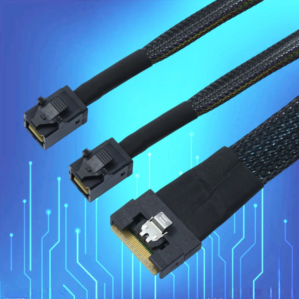 オールインクルーシブ-アンチ斜め挿入-sff-8654-8i-74pin-pci-e-ウルトラポート-スリムライン-40-～-2x-sff-8643-4i-hd-ケーブル