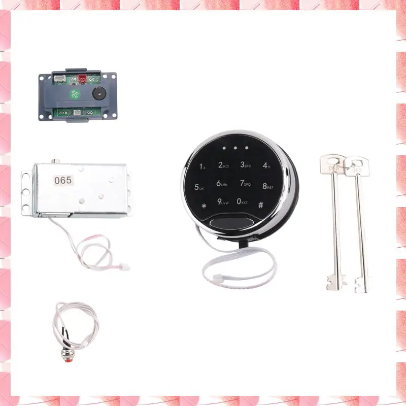 JAJA Safe Lock Ersatzset Set Touchpad/Tastatur mit Magnetschloss und 2 Override-Tasten