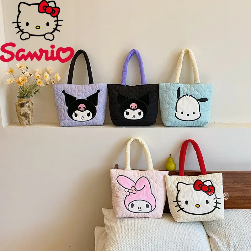 

Sanrio New Women's Handbag Luxury Brand Original Women's Shoulder Bag Cartoon Cute Women's Bag Large Capacity High Quality