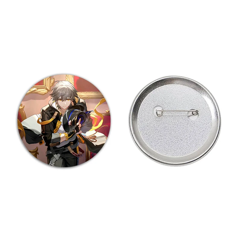 لعبة هونكاي ستار السكك الحديدية 7 مارس اليراع Caelus صفيح دبابيس الكرتون الشكل شارات أنيمي المينا دبابيس ظهره الحلي