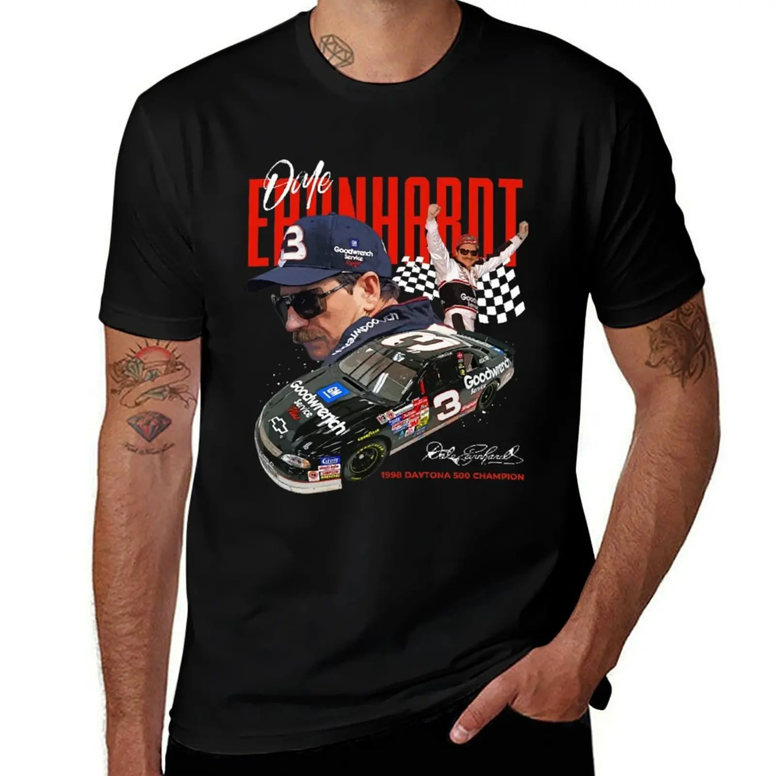 

Dale earnhardt T-Shirt man t shirt heavy cotton t shirts with prints T-Shirt