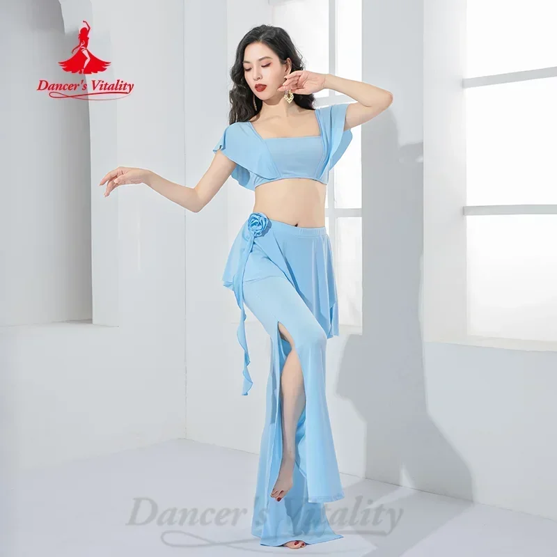 Belly Dancing Clothing Set Women's Customized Elegant and Comfortable  Practice Clothes Adult Oriental Dance Performance Costume