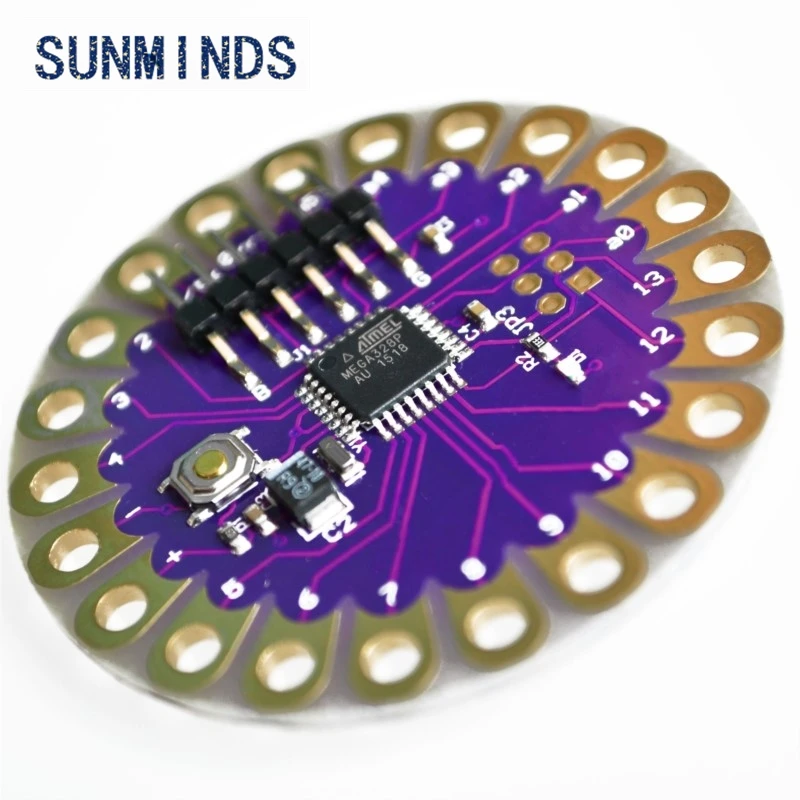 1pcs LilyPad 328 Main Board ATmega328P ATmega328 16M For Arduino