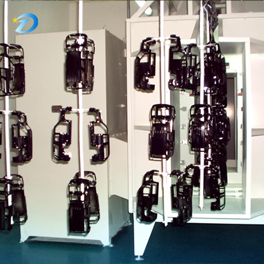 Direct Factory Supply Fully Automatic Electrostatic Spraying Coating Line for Hardware Parts for Screws Hinges Strong Adhesion