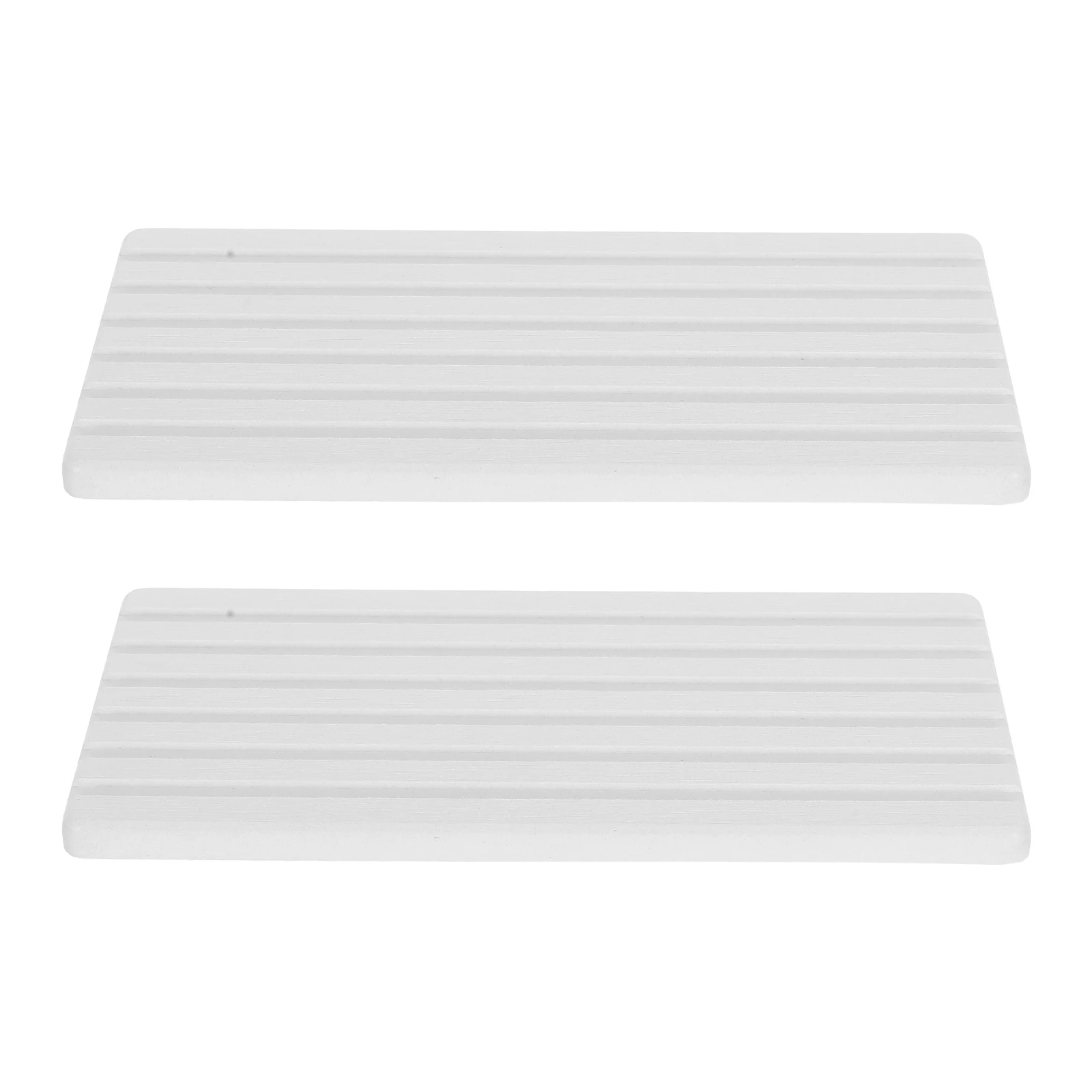 

2 Pcs Diatomite Tray Absorbent Dish Drying Mat Coasters Diatomaceous Water Stone