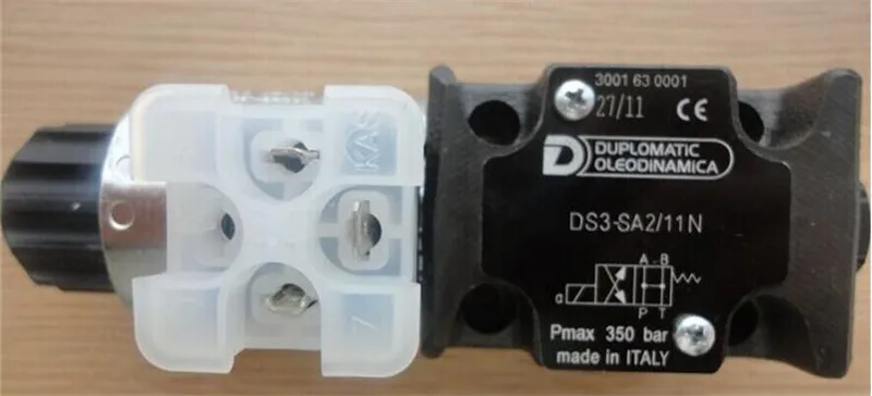 

Duplomatic Hydraulic Valve DS5-S1/14N-D24/K1 DS5-S4/14N-D24/K1 DS5-TA/14N-D24/K1 Solenoid Directional Control Valve