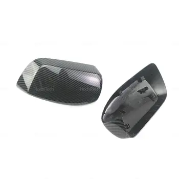 適用於BMW5系6系列E60 E61 E63 E64(2003-2010)的汽車側門後視鏡黑色碳纖維風格後視鏡蓋 10 最佳銷售 BMWE60後視鏡蓋 - №6