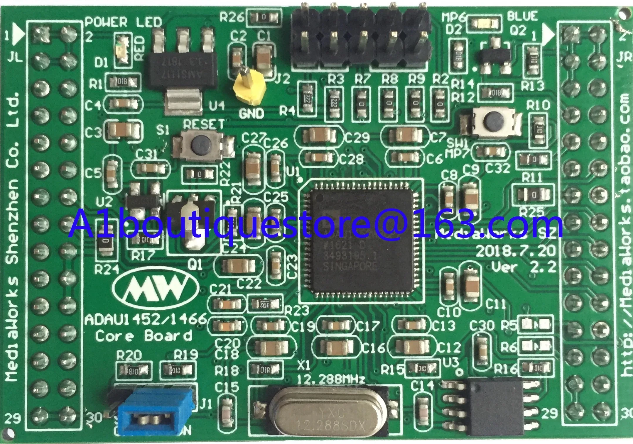 ADAU1467 Development Board  ADAU1466/1452 Core board 1452SRAM