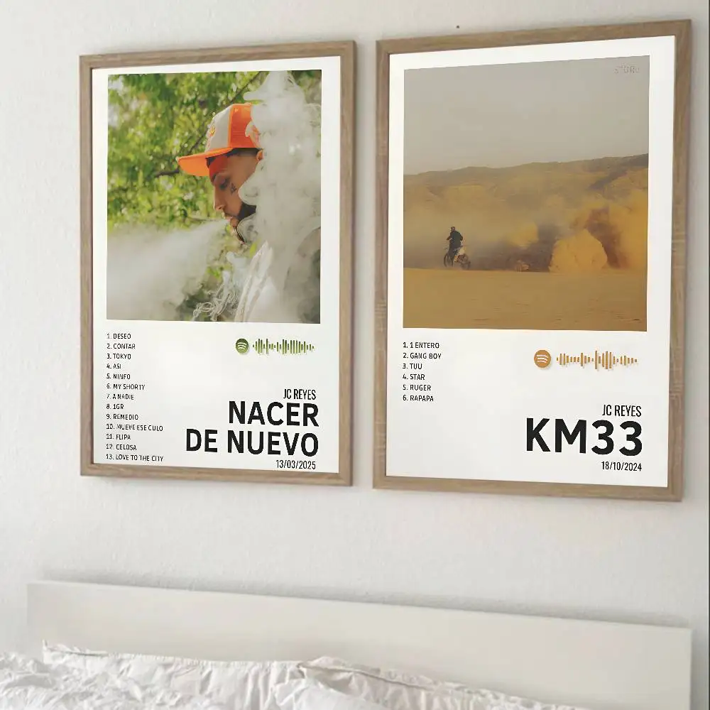 شعبية الموسيقى مغني الراب J-jc Reyes المشارك عالية الجودة النوم غرفة المعيشة الجمالية الجدار الديكور اللوحة ملصقات هدية #3