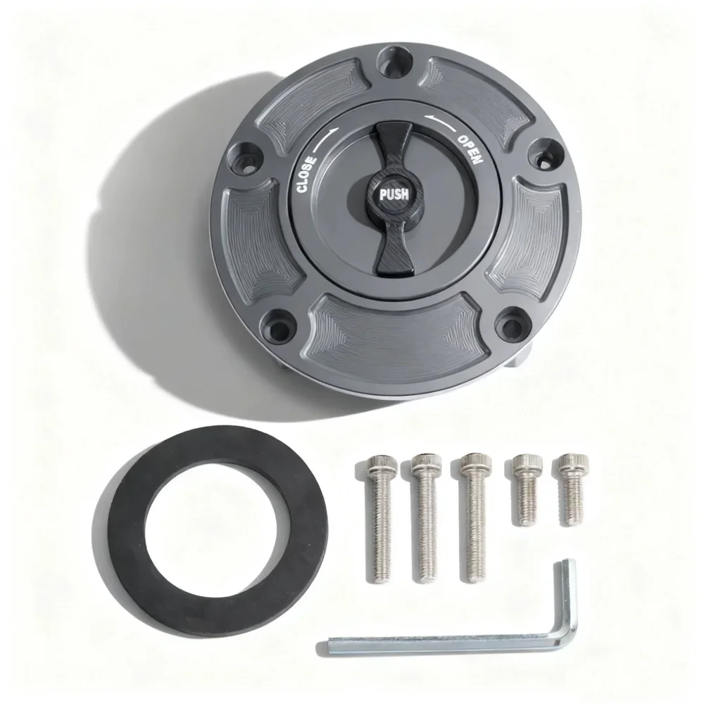 【Precise Fit】Modified quick-release fuel tank cap, anti-theft decorative cover FOR QJMOTOR SRK800RR