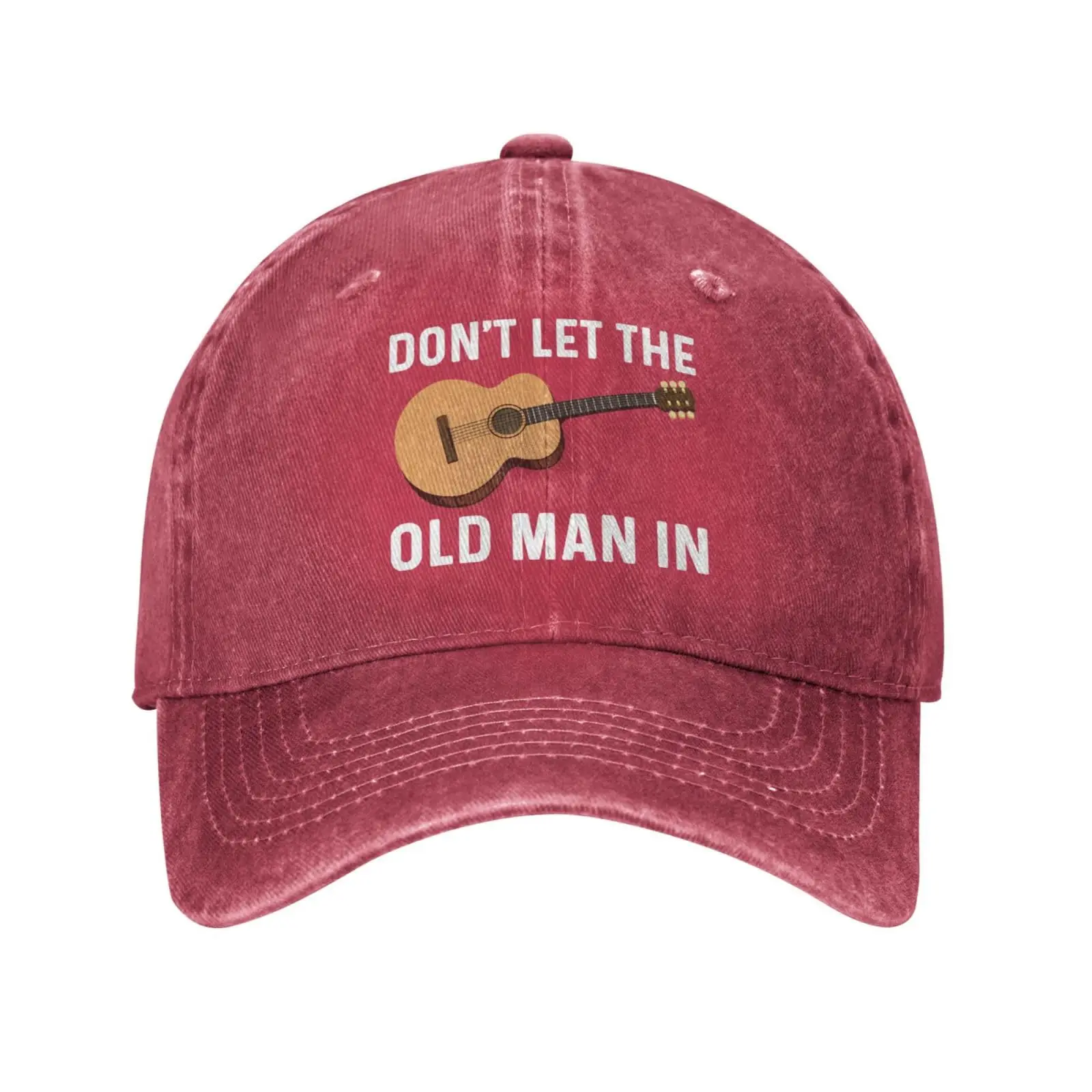 Don't Let Old Man in Cap for Women Baseball Caps Adjustable Hat