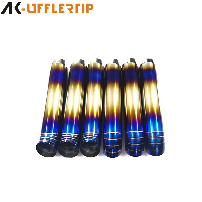 

Suitable for Customized car universal size straight drum modified exhaust pipe sports car sound drum stainless steel rear straig