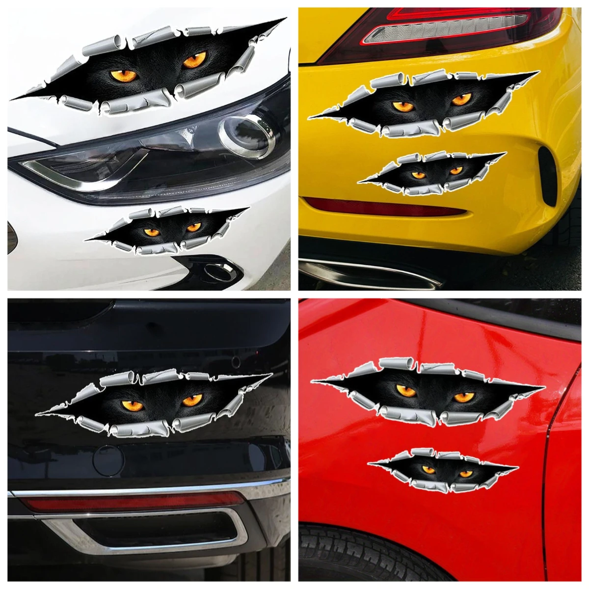 

Sharp Eagle Eye Personalized Long Strip Scratch Cover Sticker - Body Decor Modification for Car Scratch Concealment