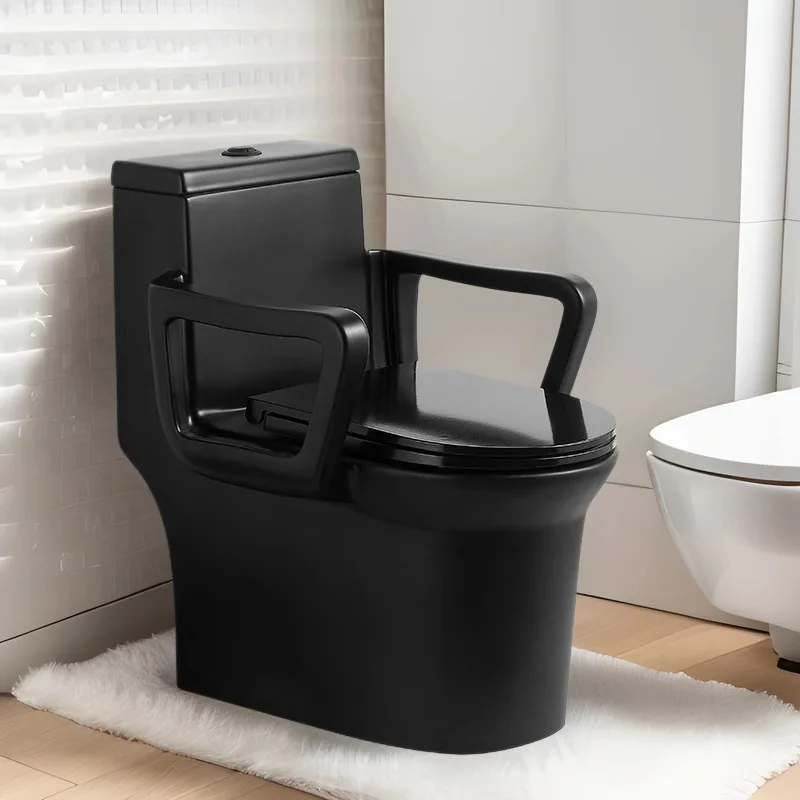 

Специальный безопасный подлокотник для унитаза, S-образный керамический унитаз с сифоном