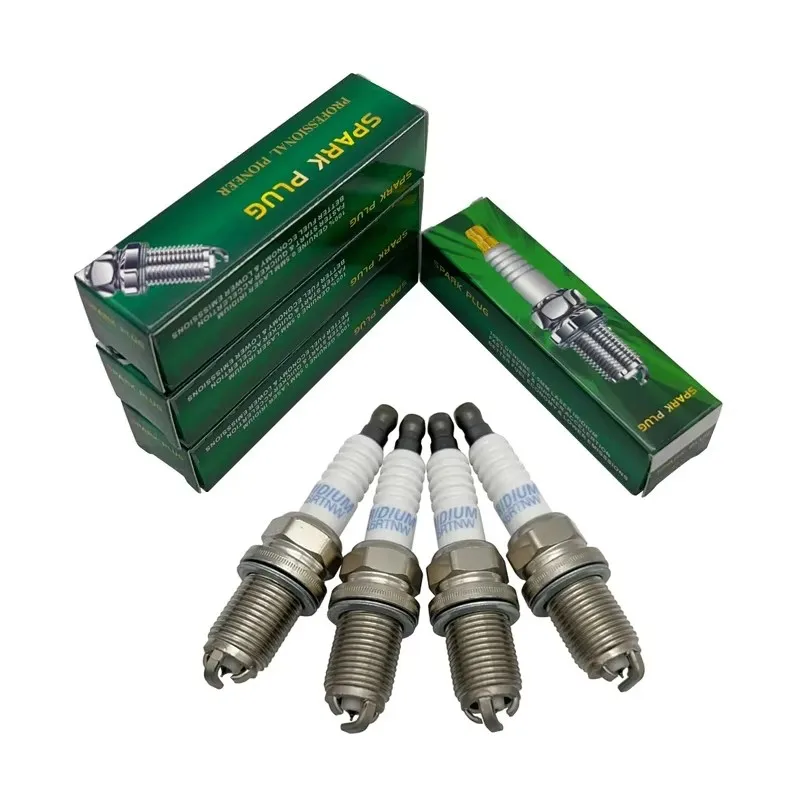 4pcs three electrodes iridium spark plug K6RTNW For FR7KI30 FR6KI332S OE179T10 SK20PR-A8 IFR6B-K PK7RES11 VK20Y XP3923 SK20R11