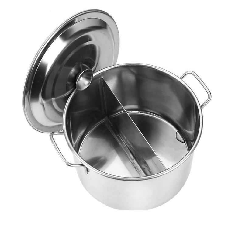 

Street Vender Special Pot Compartment Stainless Steel Cooking Partition Noodle Cooker Pot