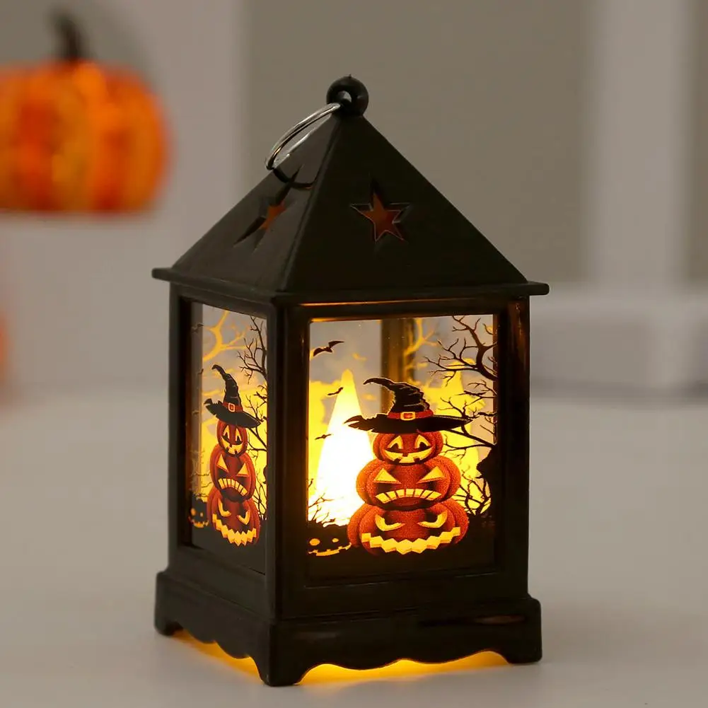 Spooky Halloween Lights Spooky Led Candle Light Realistic Halloween Decorations with Handle Pumpkin for Party for Halloween