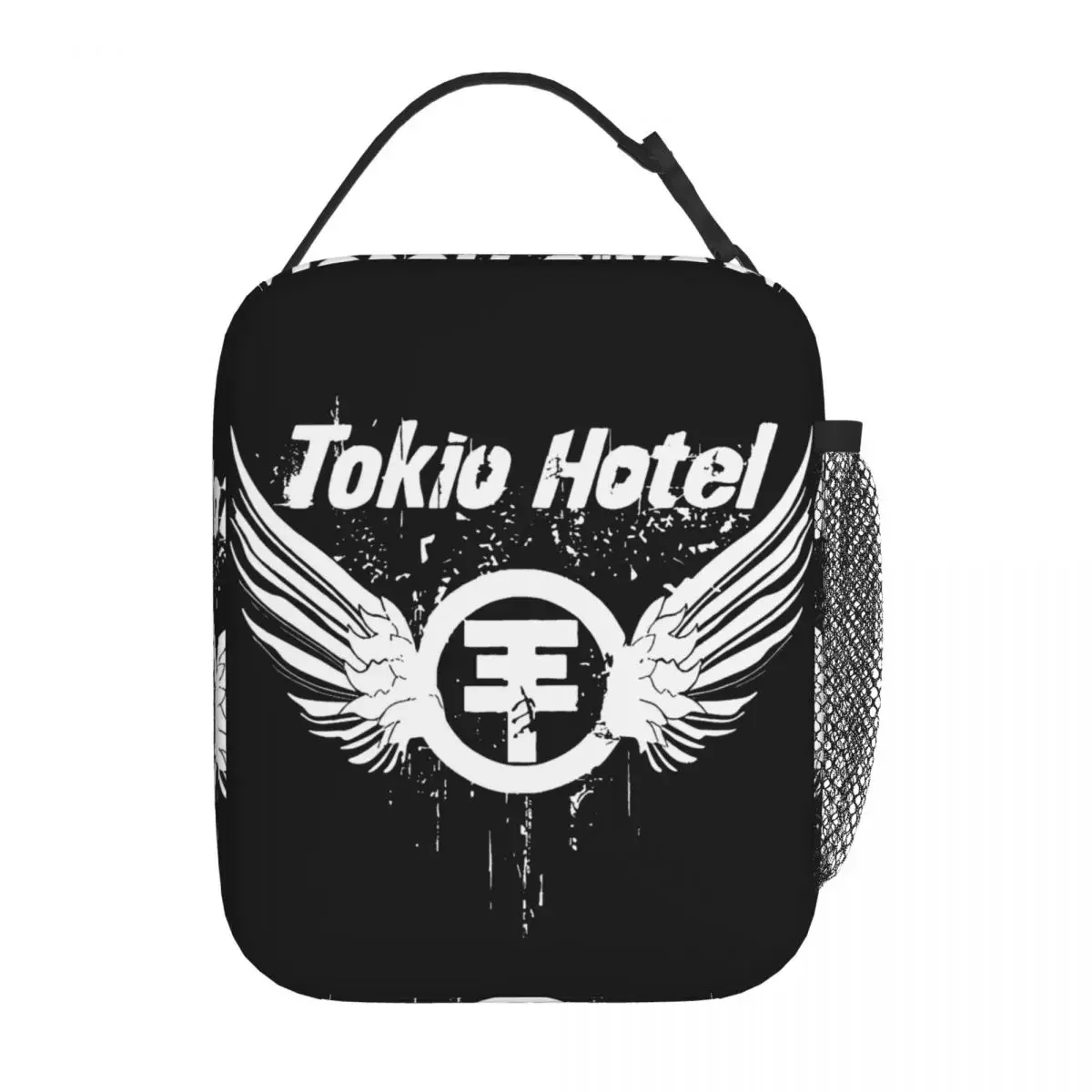 

Tokio Hotel Insulated Lunch Bag Leakproof Band Music Lunch Container Cooler Bag Tote Lunch Box Beach Outdoor Men Women