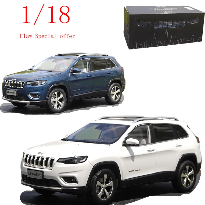 

Flaw Special Offer GAC FCA Official Licensed 1:18 Jeep Cherokee (KL) Alloy Model Car Toys for Boys Original Box