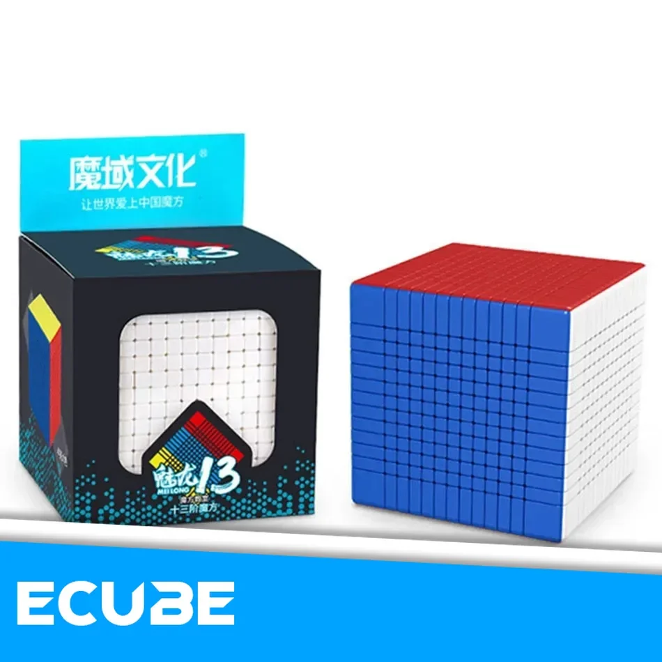 

[ECube] MoYu Meilong 13x13 Magic Cube Stickerless Magic Cube Puzzle Professional cubo magico Children Kids Gift Educational Toy