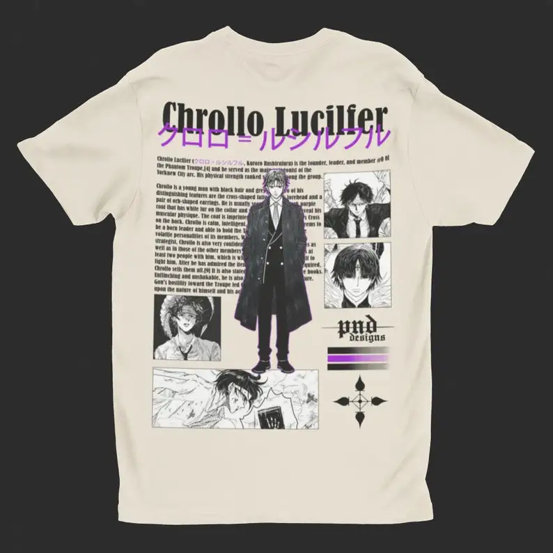 ANIME T-SHIRT Backprint | 100% cotton