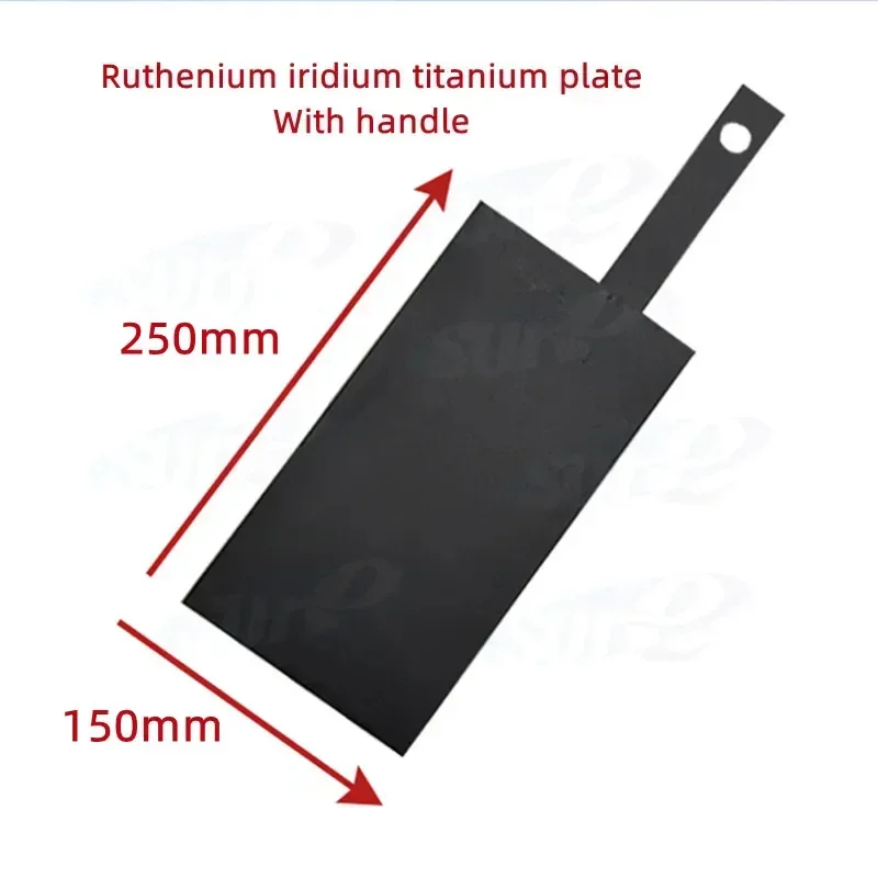 Ruthenium iridium titanium electrode