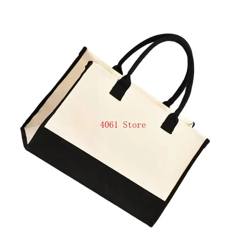 

Women Beach Bag Water Resistant Top Handle Bag Fashion Handbag All-matching Shopping Bag Commuting Bag