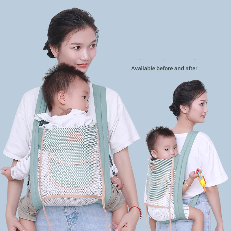 Saco portátil portador de bebê ergonômico mochila recém-nascido para criança frente e traseira titular canguru envoltório estilingue acessórios do bebê