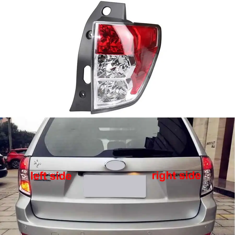 

For Subaru Forester 2009 2010 2011 2012 Taillight Rear Light Lampshell Brake Stop Lamp Cover Without Lights and Wires