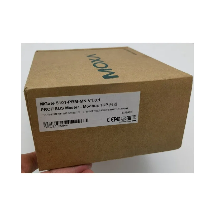 

MOXA MGate 5101-PBM-MN 1-портовый шлюз PROFIBUS Master для Modbus TCP, 12–48 В постоянного тока
