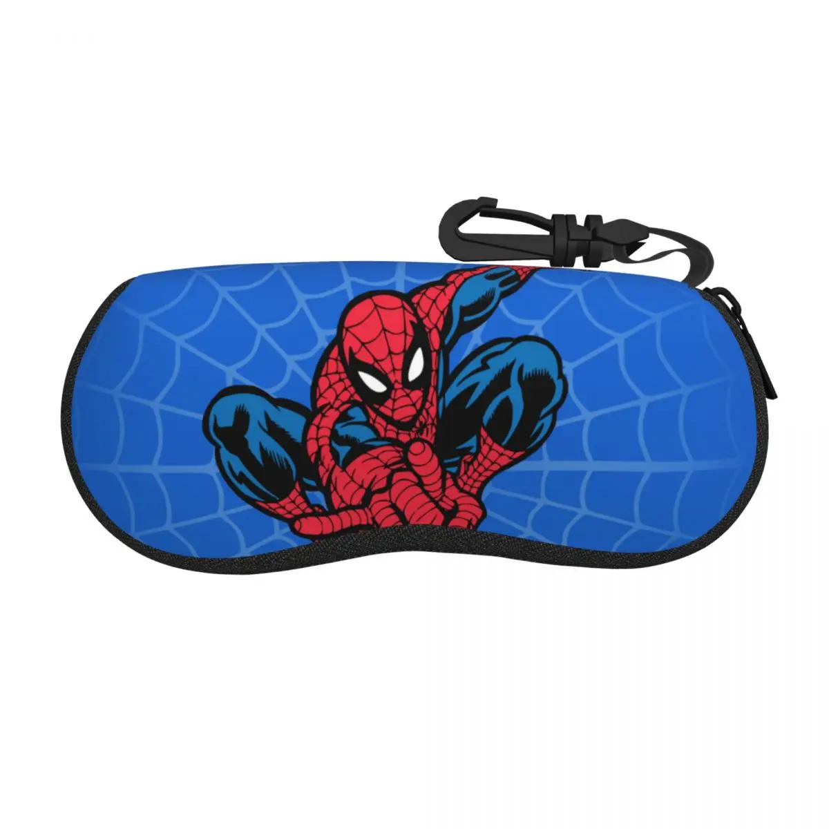 Spider-man Glasses Case New Zipper Sunglasses Storage Box Protector Eye Contacts Case