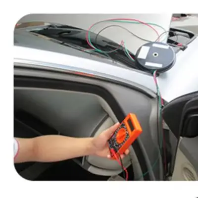 Car Multimeter Extension Wire Reel Retractable Cable With For Alligator Clip For Auto Repair Detection Tool 6M 9M Plastic