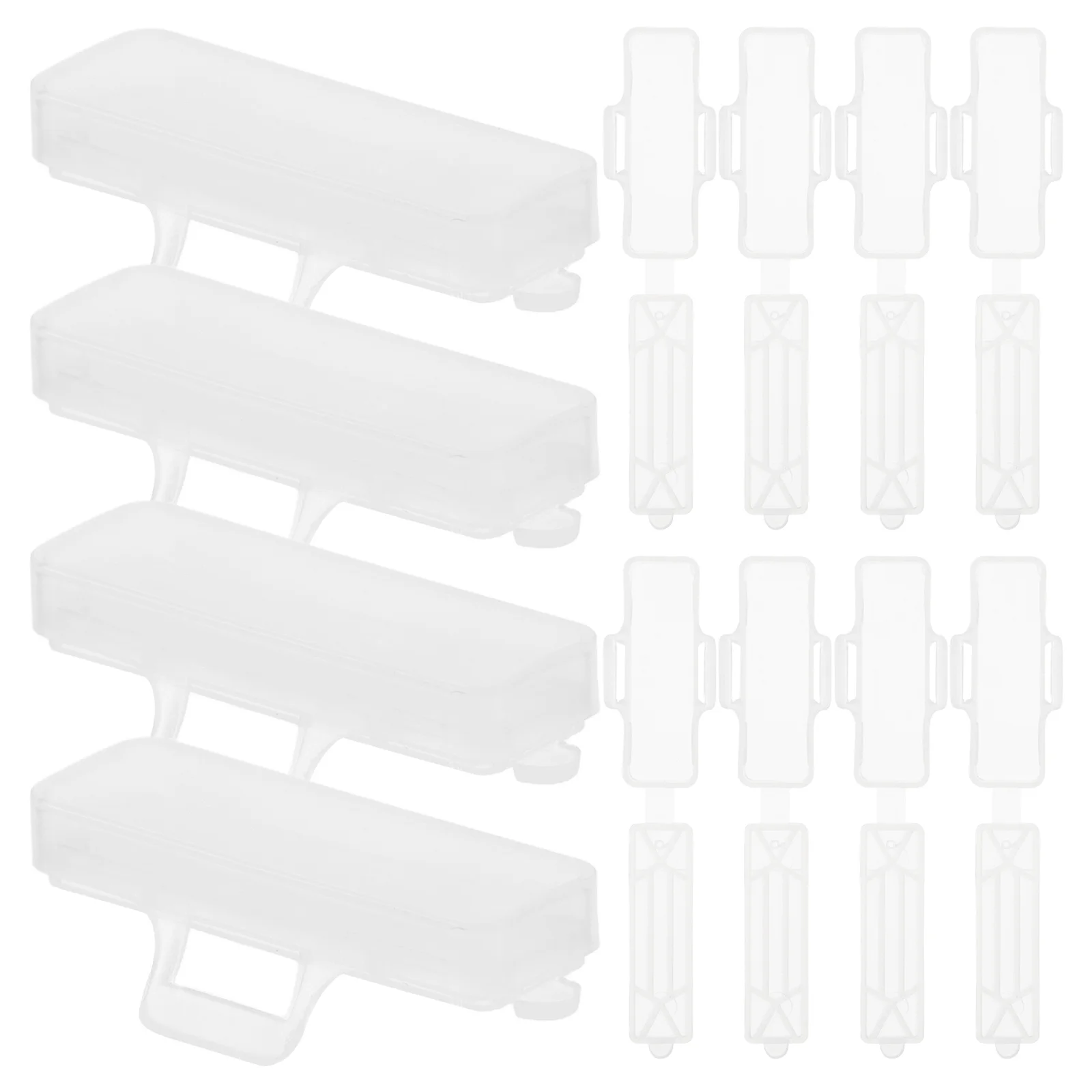 

1Set Waterproof Transparent Cable Label Box for Wire Tags Electrical Cord Holder Case Cable Management Plastic Zip Tie