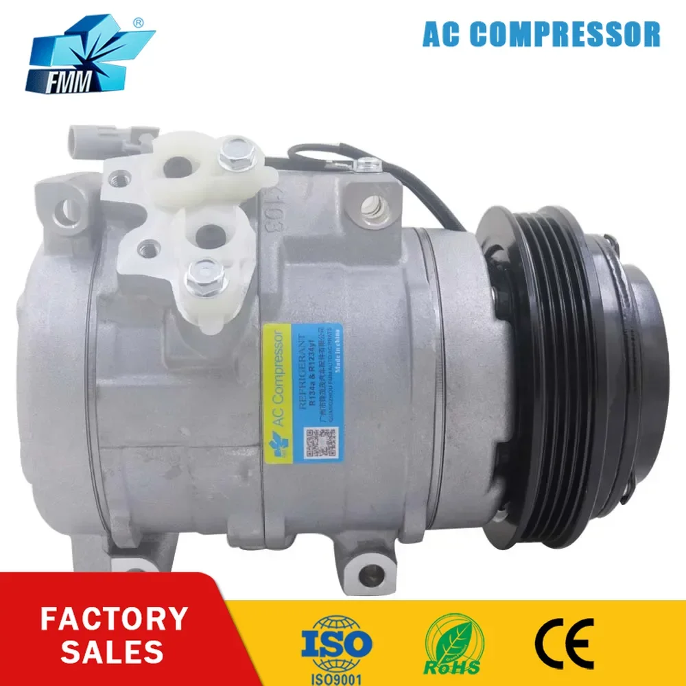 10S17C AC Compressor for Toyota Land Cruiser Prado TRJ120 88320-6A170 883206A160 88320-35710 447220-5190 883206A500 88410 2F010