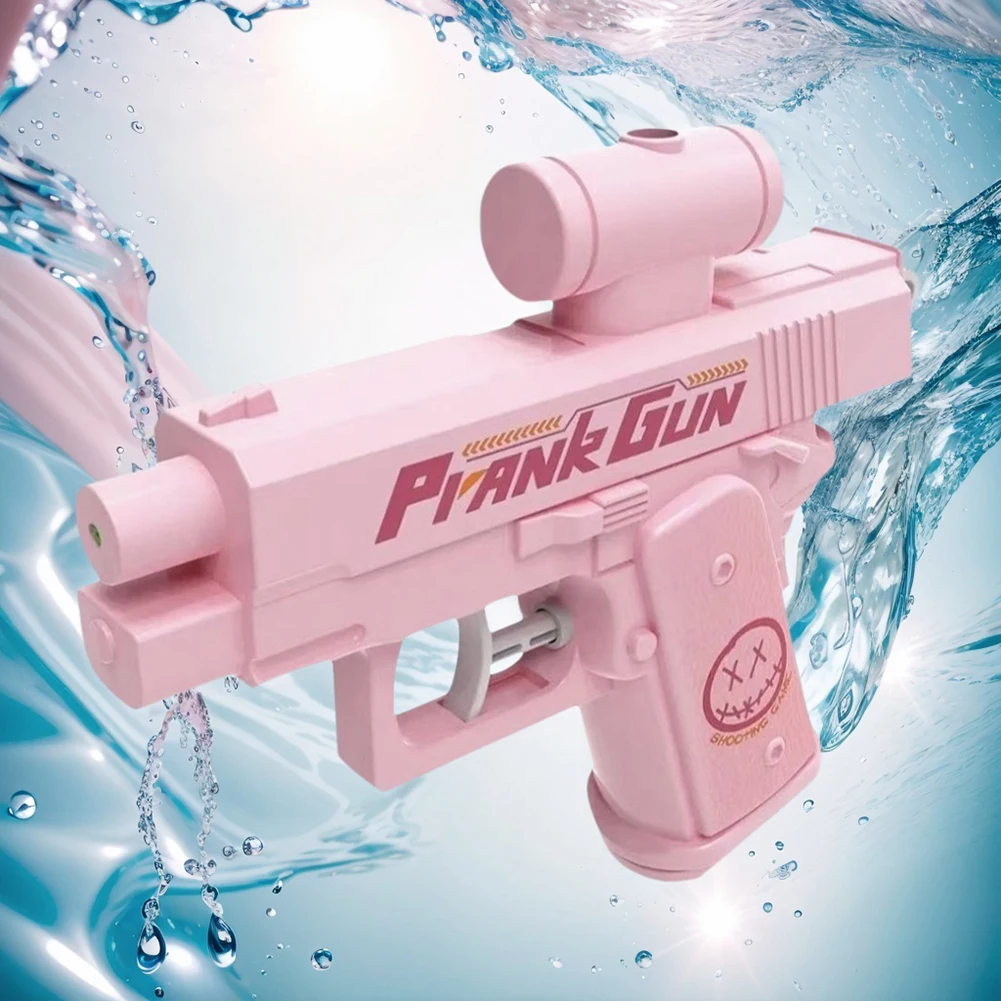 Handheld Handleiding Waterpistool Prank Tweeweg Spray Waterpistool Speelgoed Zomer Outdoor Strand Zwembad Waterpistool Speelgoed voor kinderen