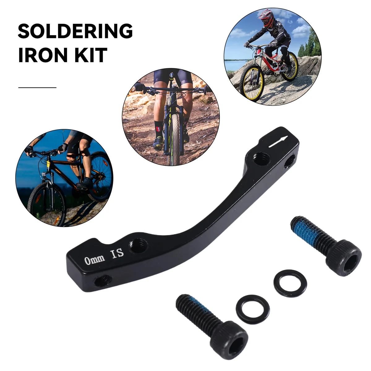 Адаптер крепления суппорта дискового тормоза A26P имеет/передний, 160 мм, задний, 140 мм для Shimano Hayes Mtb