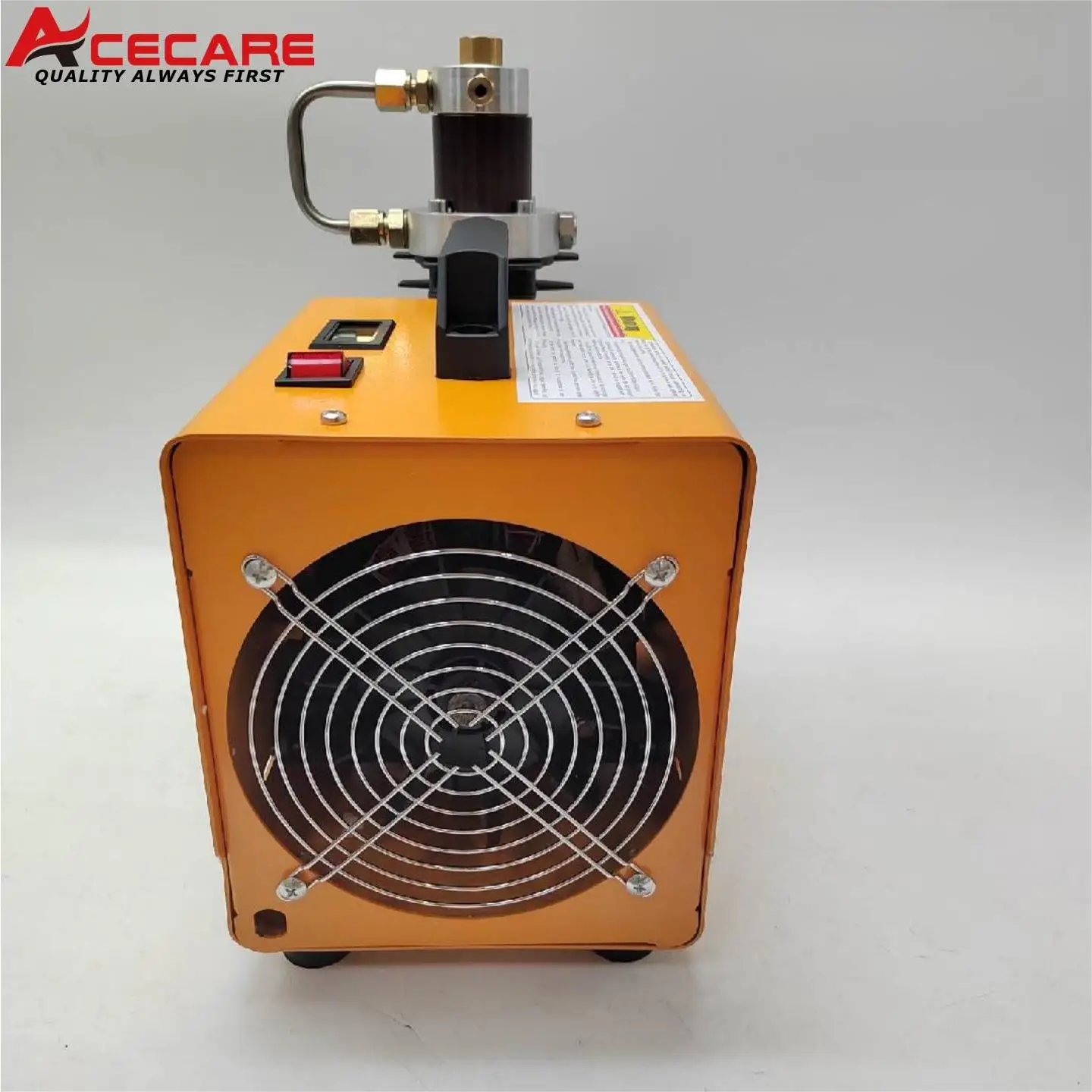 ACECARE kompresor udara listrik, ES031 4500Psi 300bar PCP kompresor udara tekanan tinggi tangki selam Scuba PCP 220V/110V