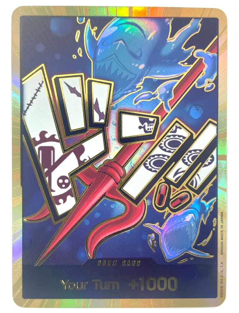 

One Piece Card Game Special DON!! Cards (Gold) English OPCG DIY Eustass "Captain" Kid Hody Jones Magellan King Yamato