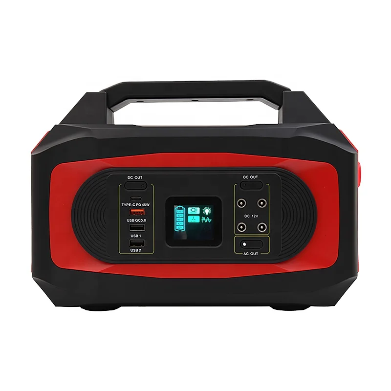 Portable Power Station 500W Solar Generator For Emergency Outdoor