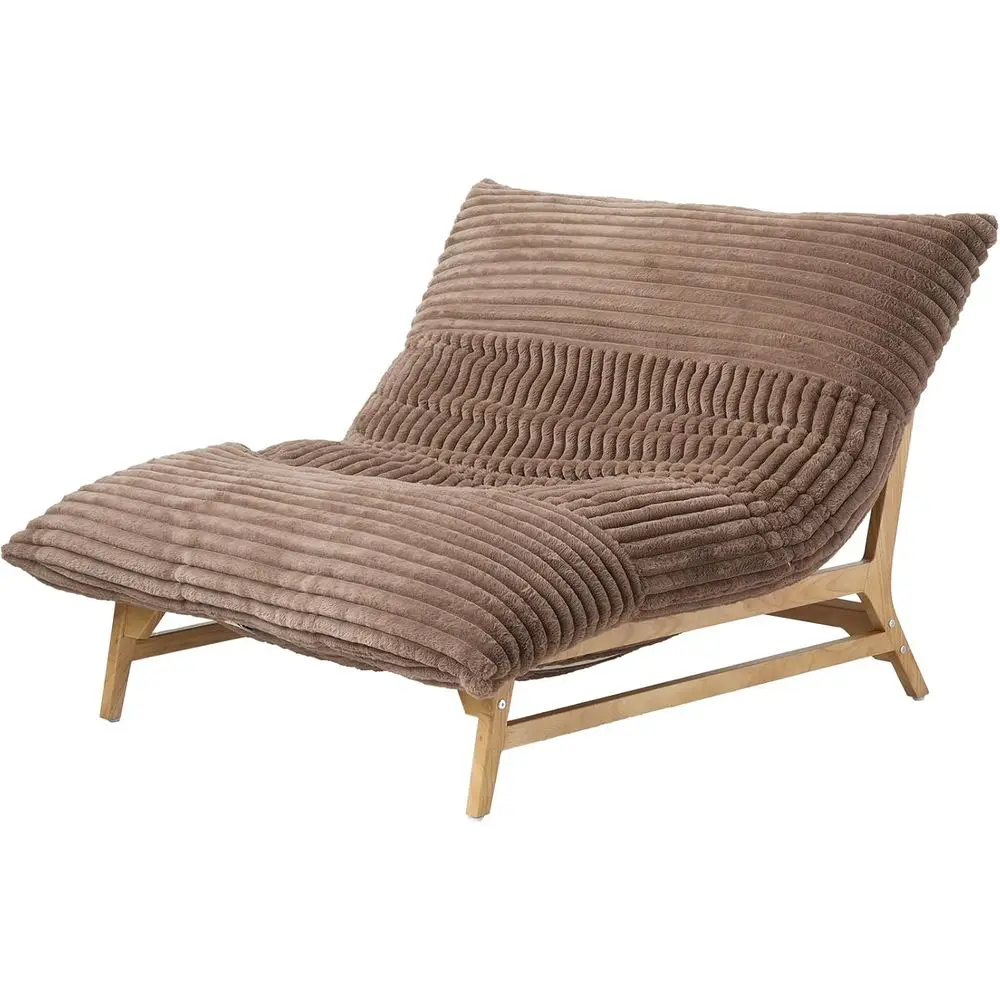 Plush Fabric Sofa Chair, Modern Lounge Chairs, Cozy Bean Bag Chairs for Adults, Plush Accent Chairs for Living Room Comfort, Bro