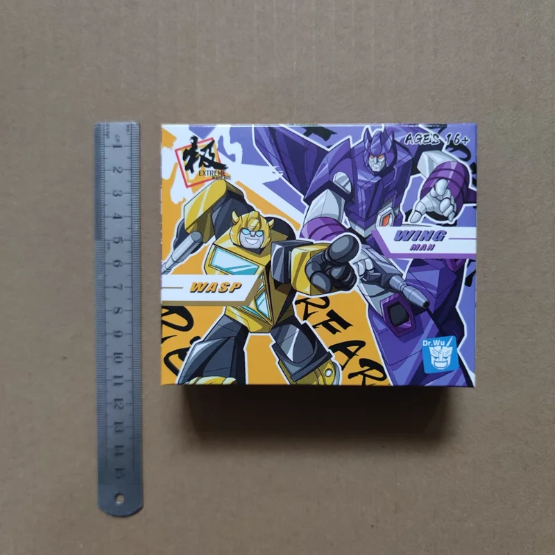 Giocattoli trasformati Doctor Wu DW-E34 Big Yellow H Bee DW-E35 Bambola d'azione con rapporto minimo pazzo