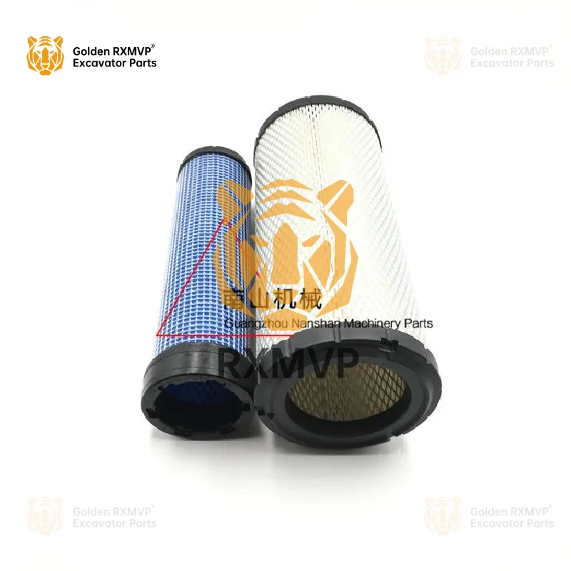 For  Vol-vo EC55 60 65 80 air filter element AB grid air filter  excavator