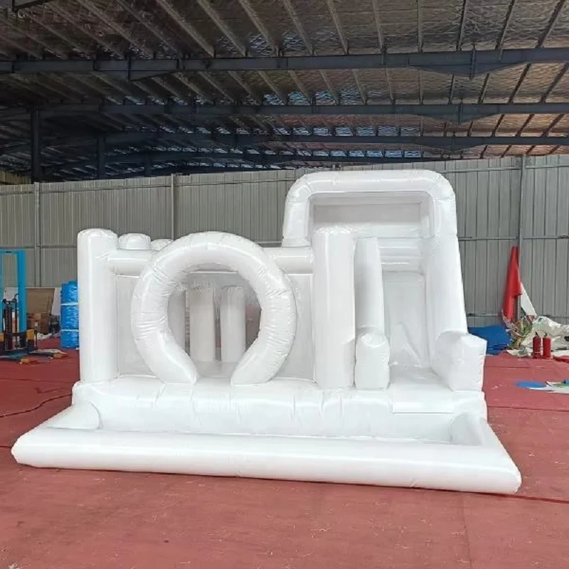 Hot Sale Popular Outdoor Bounce Inflatable Water Slide with PVC Material and Easy Setup for Parties and Events 4MX4M