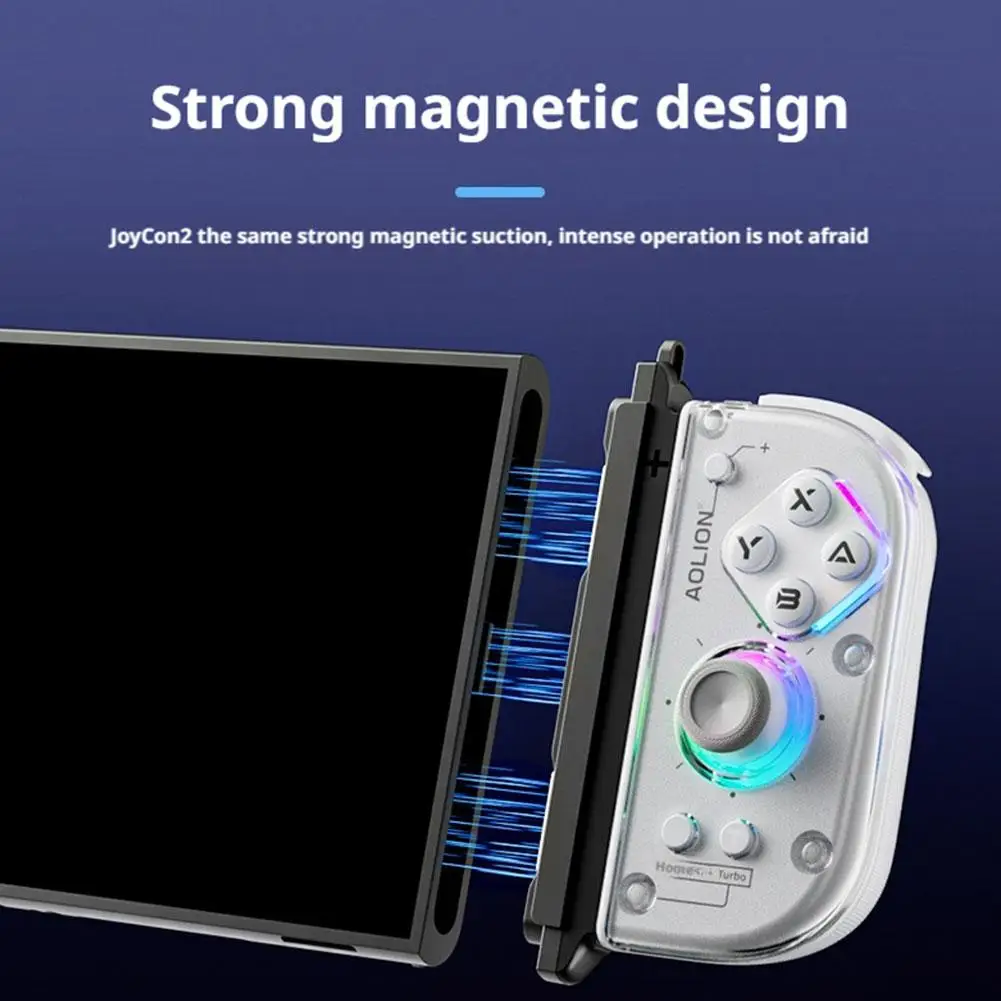 Para adaptador de controlador Joycon Switch2 para uso con convertidor magnético recargable en el Host para adaptador Switch2