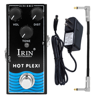 IRIN RF-13 Hot Plexi Electric Guitar Effect Pedal Analogue The Classic Pedal True Bypass Pedal Metal Casing Guitar Accessories