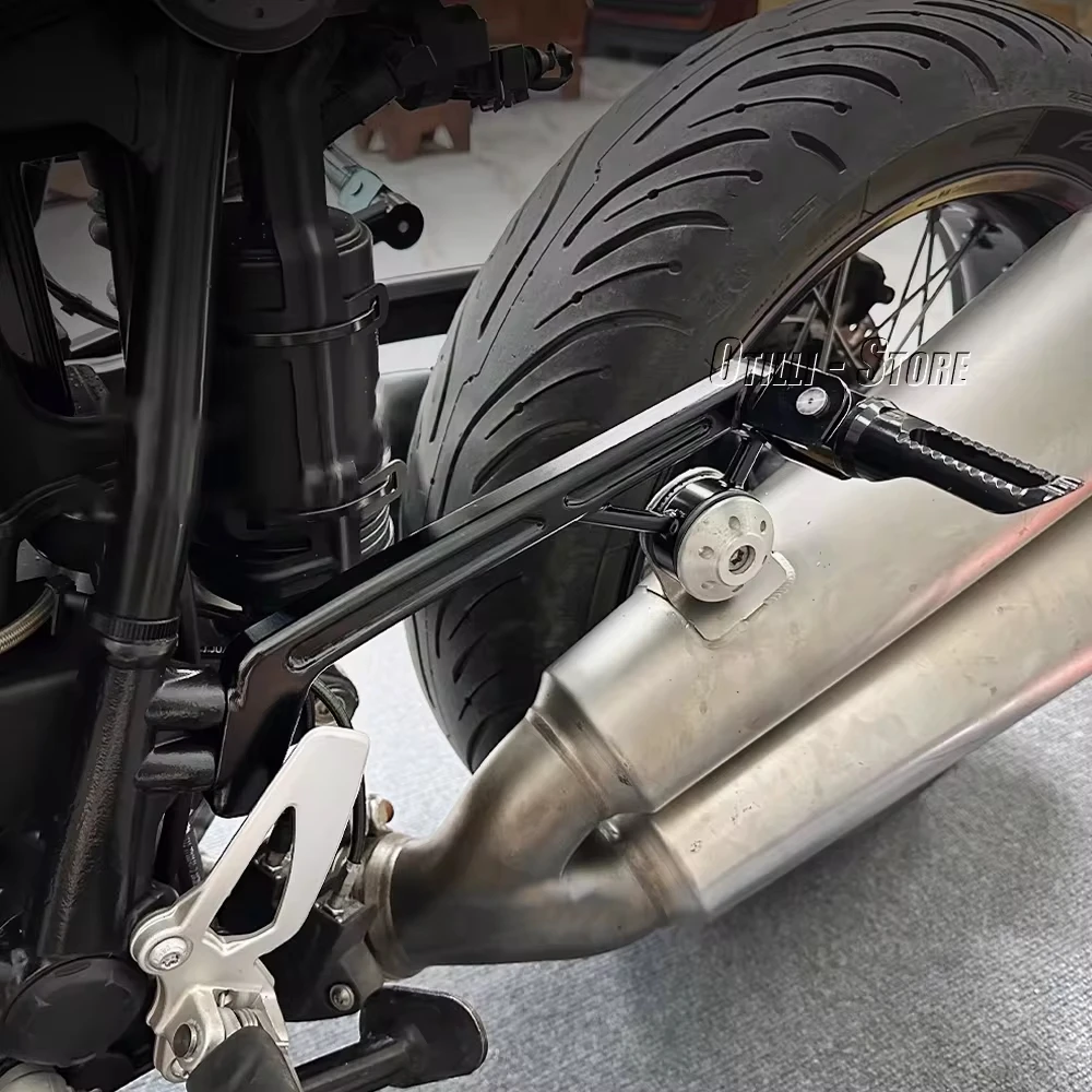 Motorrad Zubehör Hinten Fußrasten Pedale Halterung Set Für BMW R9T R nineT RNINET Scramble R NINET NINE T Racer Rninet Pure