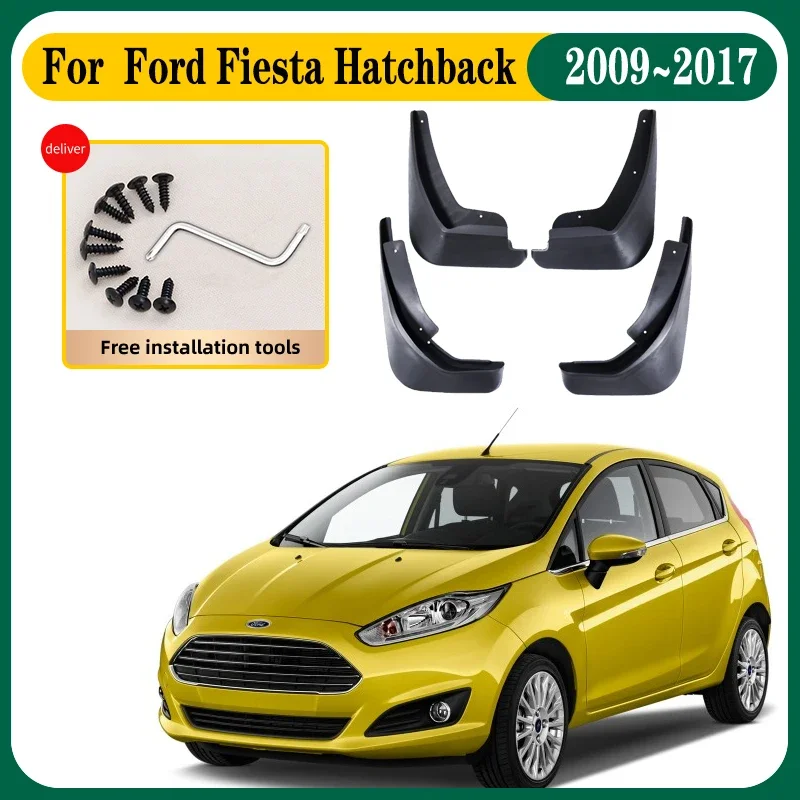 

Брызговики для Ford Fiesta 7 Mk7 Hatchback 2009 ~ 2017 годов